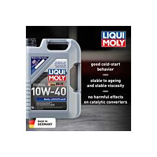 Mootoriõli LIQUI MOLY MOS2 LEICHTLAUF 10W40 5L - 5