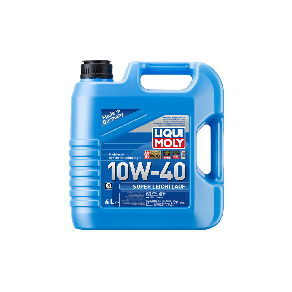 Mootoriõli LIQUI MOLY SUPER LEICHTLAUF 10W40 4L