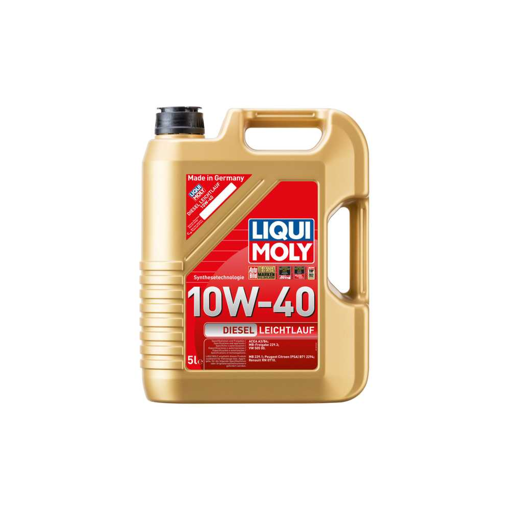 Mootoriõli LIQUI MOLY DIESEL LEICHTLAUF 10W40 5L