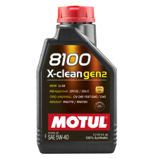 Mootoriõli MOTUL 8100 X-CLEAN GEN2 5W40 1L | Oiler