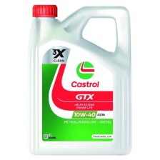 Mootoriõli CASTROL 10W40 GTX ULTRACLEAN A3/B4 4L