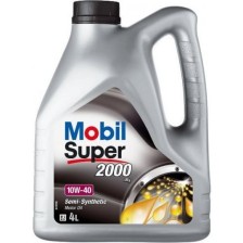 Mootoriõli MOBIL 10W40 SUPER 2000 4L