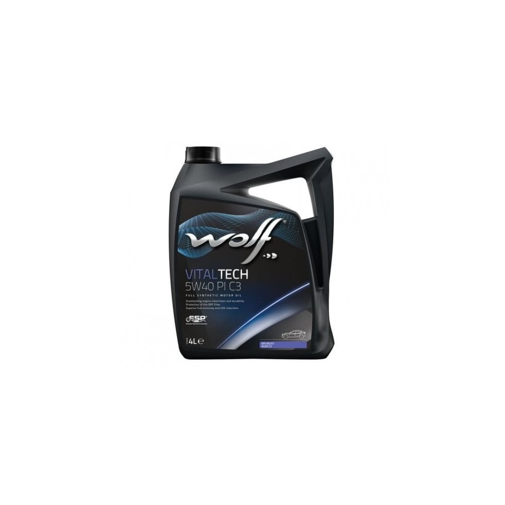Mootoriõli WOLF VITALTECH 5W40 PI C3 4L