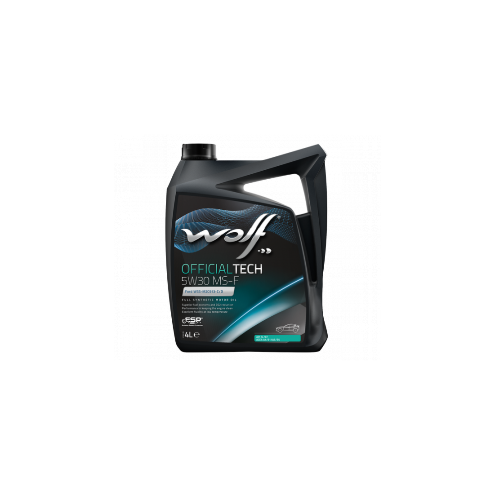 Mootoriõli WOLF OFFICIALTECH 5W30 MS-F 4L