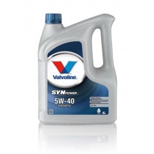 Mootoriõli VALVOLINE 5W40 SYNPOWER 4L | Oiler