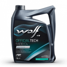 Mootoriõli WOLF OFFICIALTECH 5W30 C4 5L