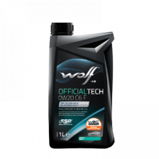 Mootoriõli WOLF OFFICIALTECH 0W20 C6 F 1L