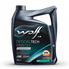 Mootoriõli WOLF OFFICIALTECH 0W20 C6 F 5L
