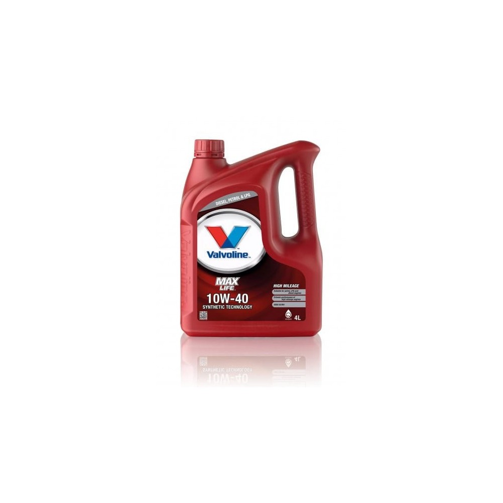 Mootoriõli VALVOLINE 10W40 MAXLIFE A3 4L