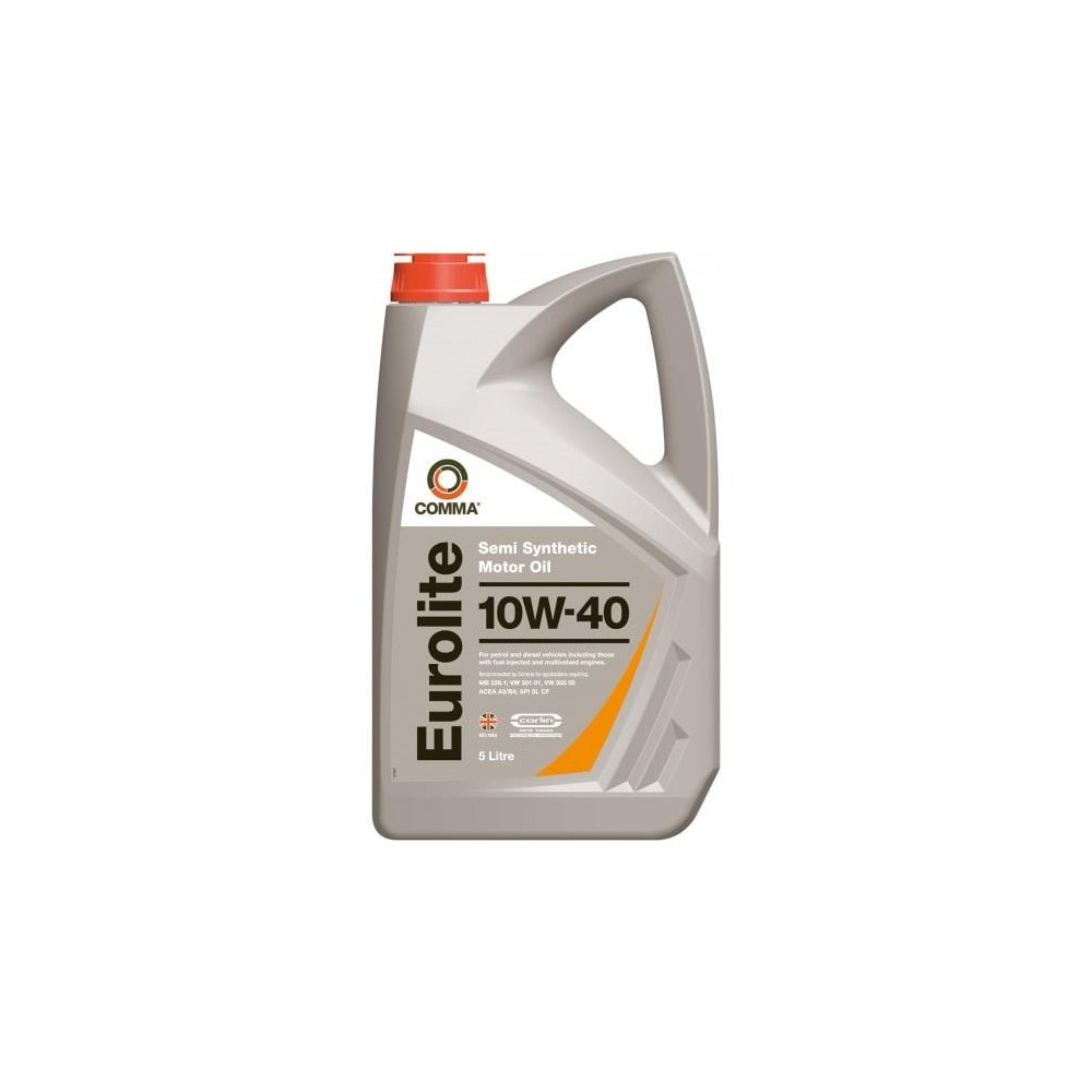 Mootoriõli COMMA EUROLITE 10W40 5L