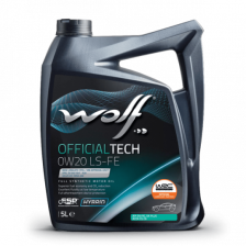 Mootoriõli WOLF OFFICIALTECH 0W20 LS-FE 5L | Oiler
