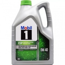 Mootoriõli MOBIL 0W40 ESP X4 5L | Oiler