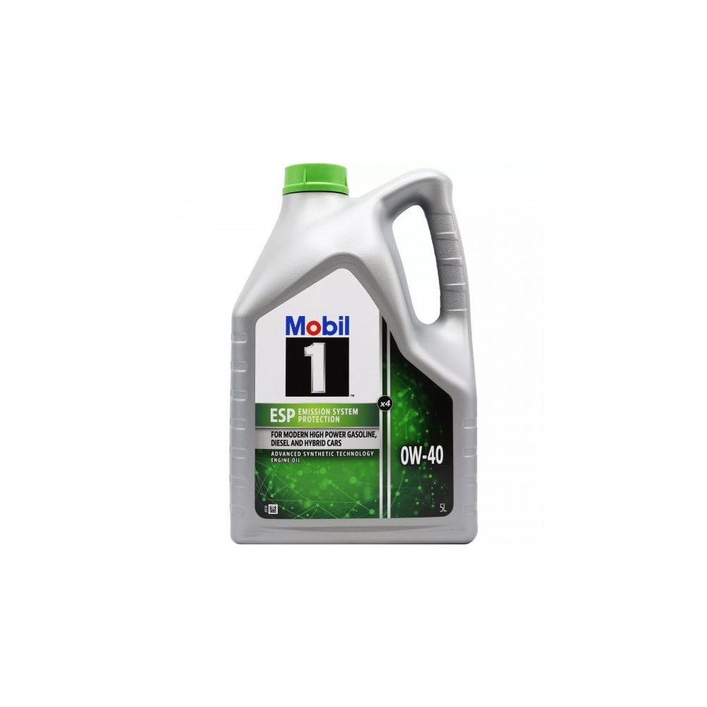 Mootoriõli MOBIL 0W40 ESP X4 5L | Oiler