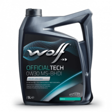Mootoriõli WOLF OFFICIALTECH 0W30 MS-BHDI 5L | Oiler