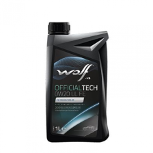 Mootoriõli WOLF OFFICIALTECH 0W20 LL FE 1L