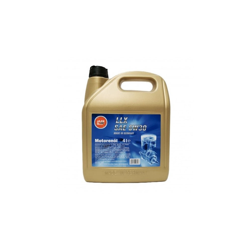 Mootoriõli ALCO FILTER LLX 5W30 4L