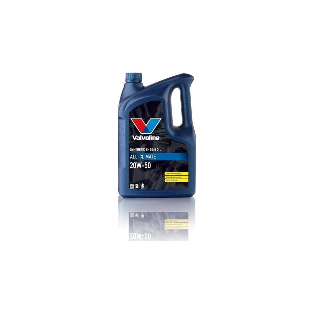 Mootoriõli VALVOLINE 20W50 ALL-CLIMATE 5L