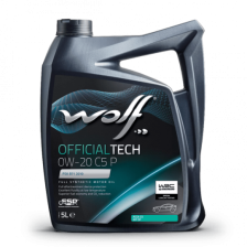 Mootoriõli WOLF OFFICIALTECH 0W20 C5 P 5L | Oiler