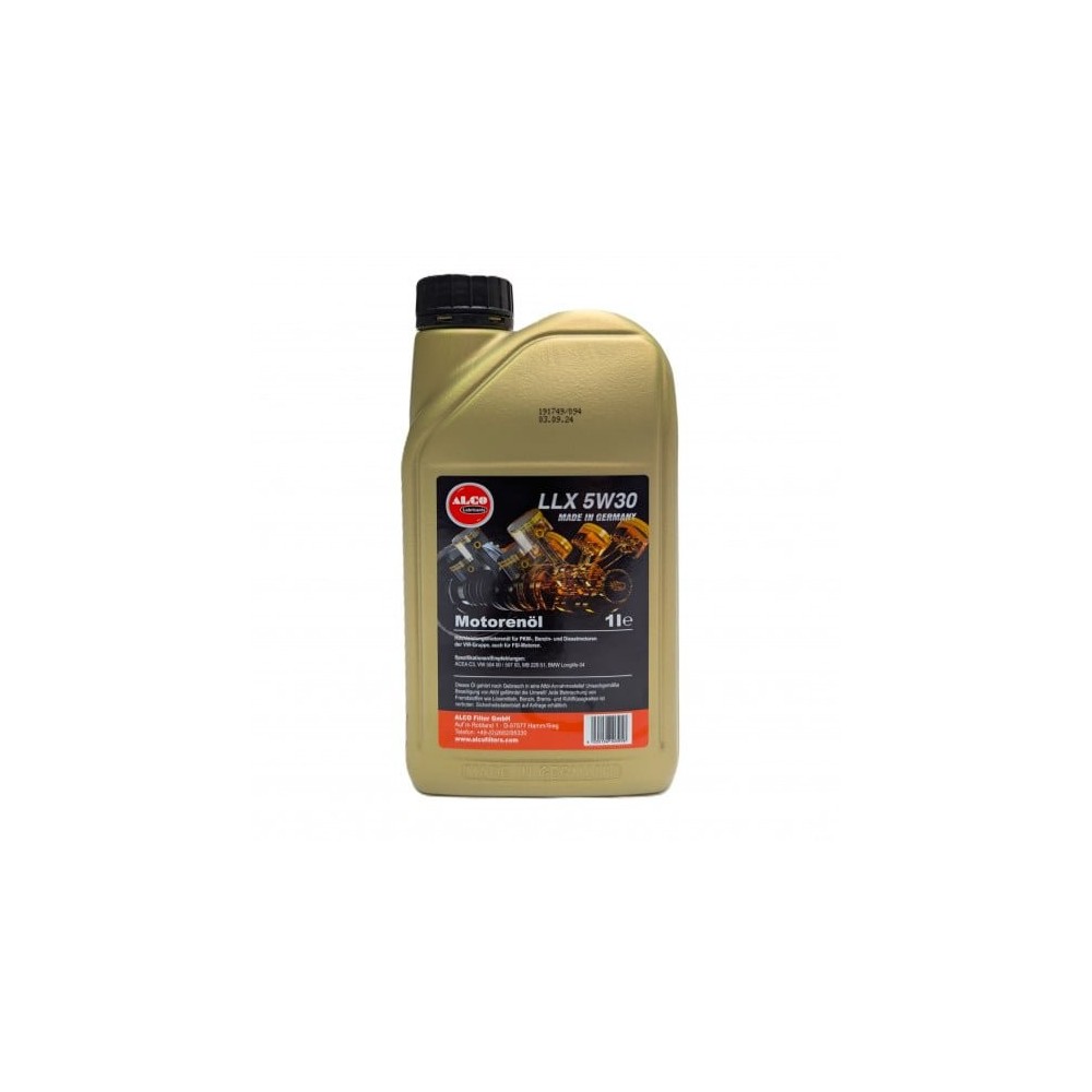 Mootoriõli ALCO FILTER LLX 5W30 1L