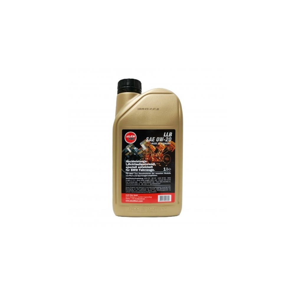 Mootoriõli ALCO FILTER LLB SAE 0W20 C5 1L