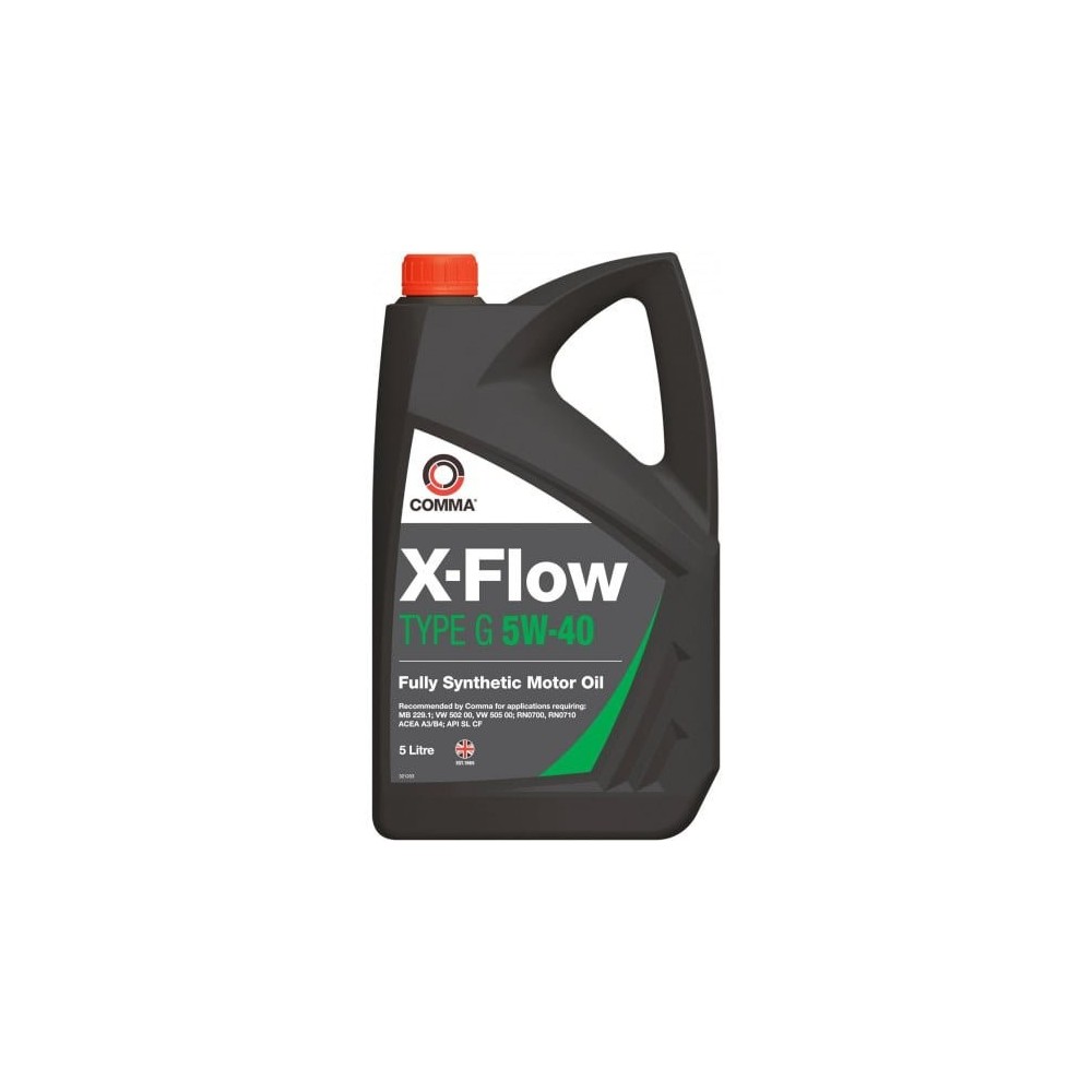 Mootoriõli COMMA X-FLOW TYPE-G 5W40 5L