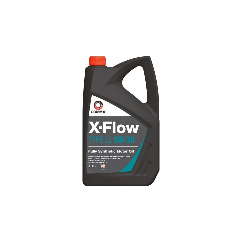 Mootoriõli COMMA X-FLOW TYPE-LL 5W30 5L