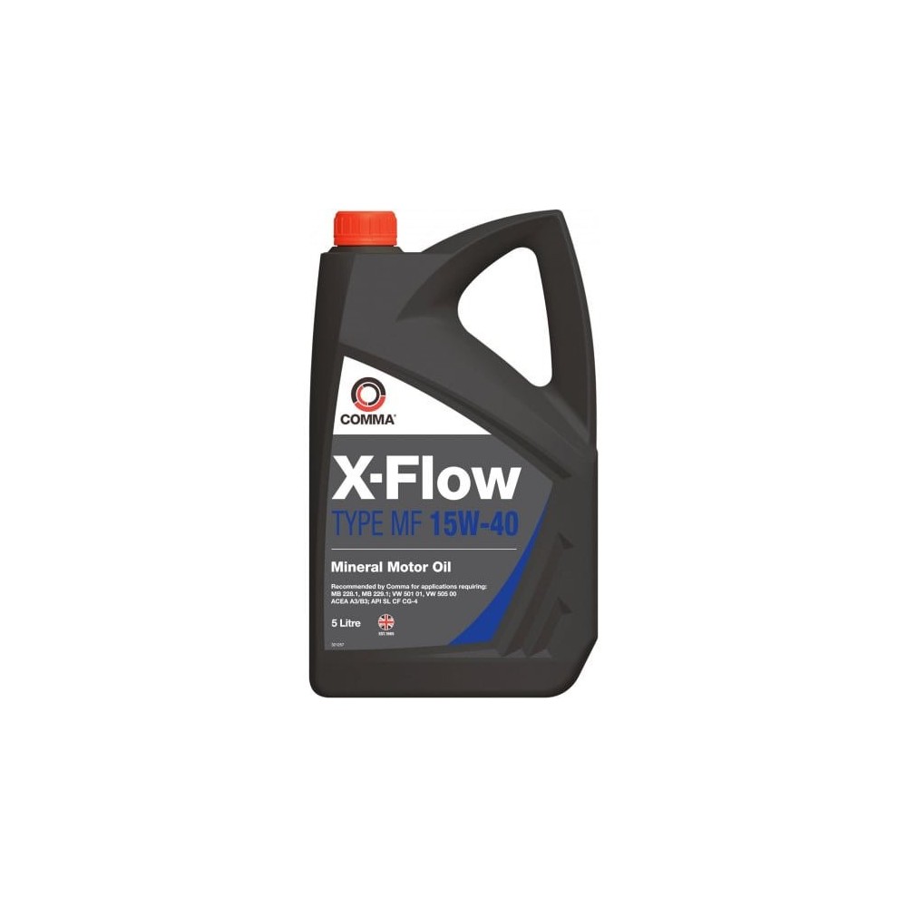 Mootoriõli COMMA X-FLOW TYPE-MF 15W40 5L