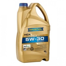 Mootoriõli RAVENOL HDX 5W30 4L | Oiler
