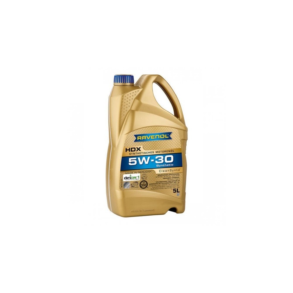 Mootoriõli RAVENOL HDX 5W30 5L