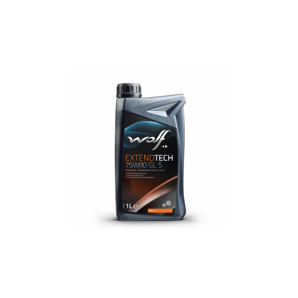 Käigukastiõli WOLF EXTENDTECH 75W80 GL 5 1L