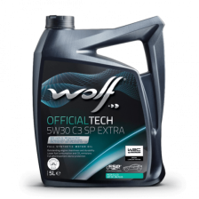 Mootoriõli WOLF OFFICIALTECH 5W30 C3 SP EXTRA 5L | OILER