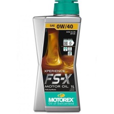 Mootoriõli MOTOREX XPERIENCE FS-X 0W40 1L | OILER
