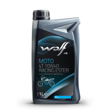 Mootoriõli WOLF MOTO 10W40 4T RACING ESTER 1L