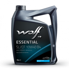 Mootoriõli WOLF ESSENTIAL 10W40 SL/CF 10W40 B4 5L | OILER