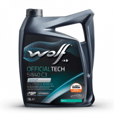 Mootoriõli WOLF OFFICIALTECH 5W40 C3 5L | OILER