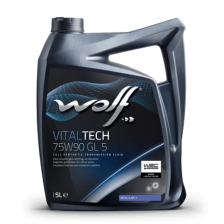 Käigukastiõli WOLF VITALTECH 75W90 GL 5 5L