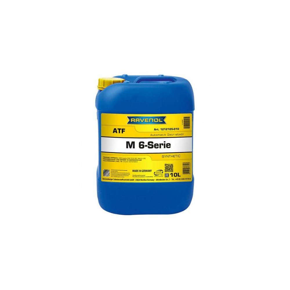 Automaatkäigukasti õli RAVENOL ATF M 6-Series 10L
