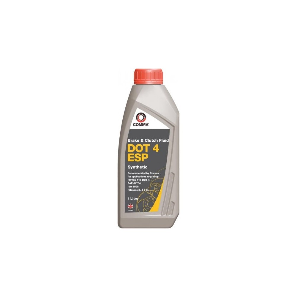 Pidurivedelik COMMA DOT 4 ESP 1L