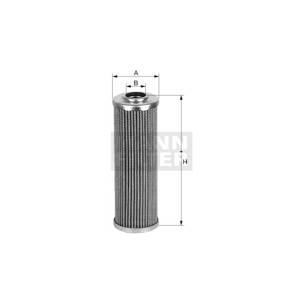 Filter, hüdraulilise tõstesüsteem MANN-FILTER HD 518/5 x