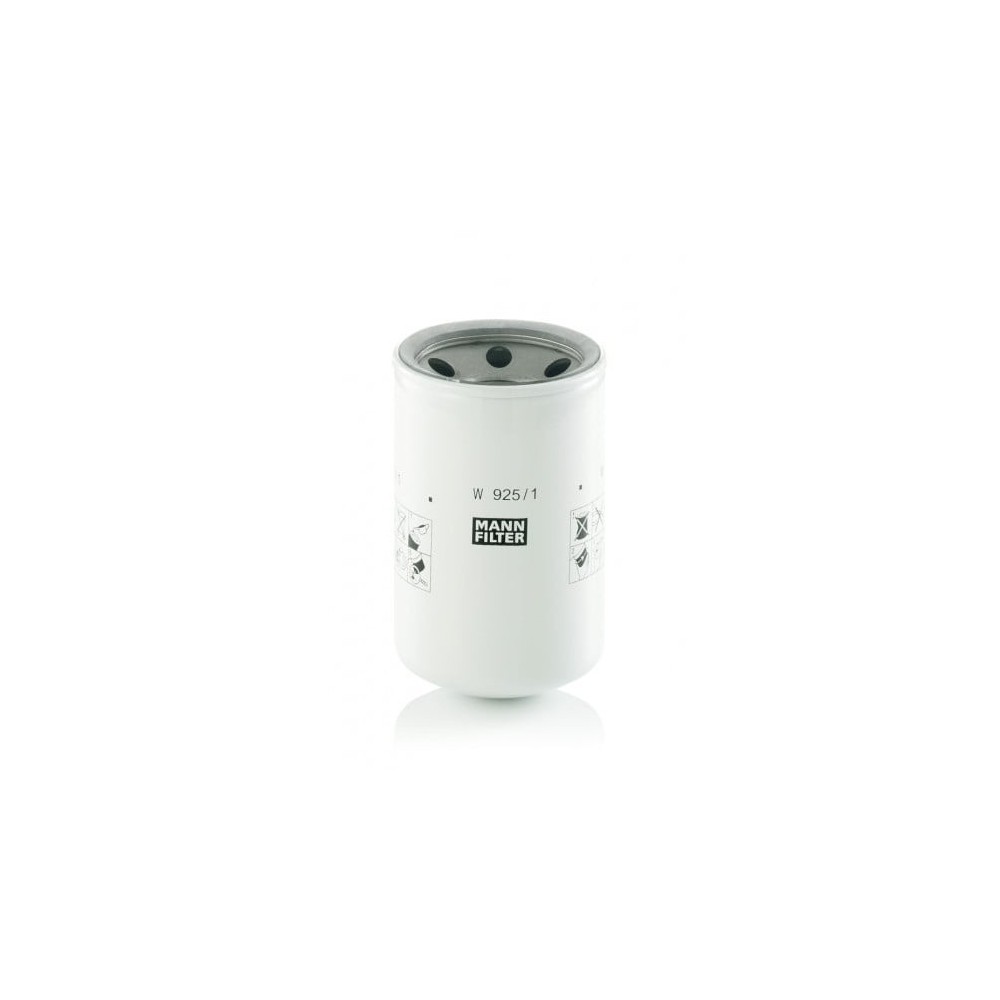 Filter, hüdraulilise tõstesüsteem MANN-FILTER W 925/1