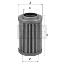 Filter, hüdraulilise tõstesüsteem MANN-FILTER HD 825/4