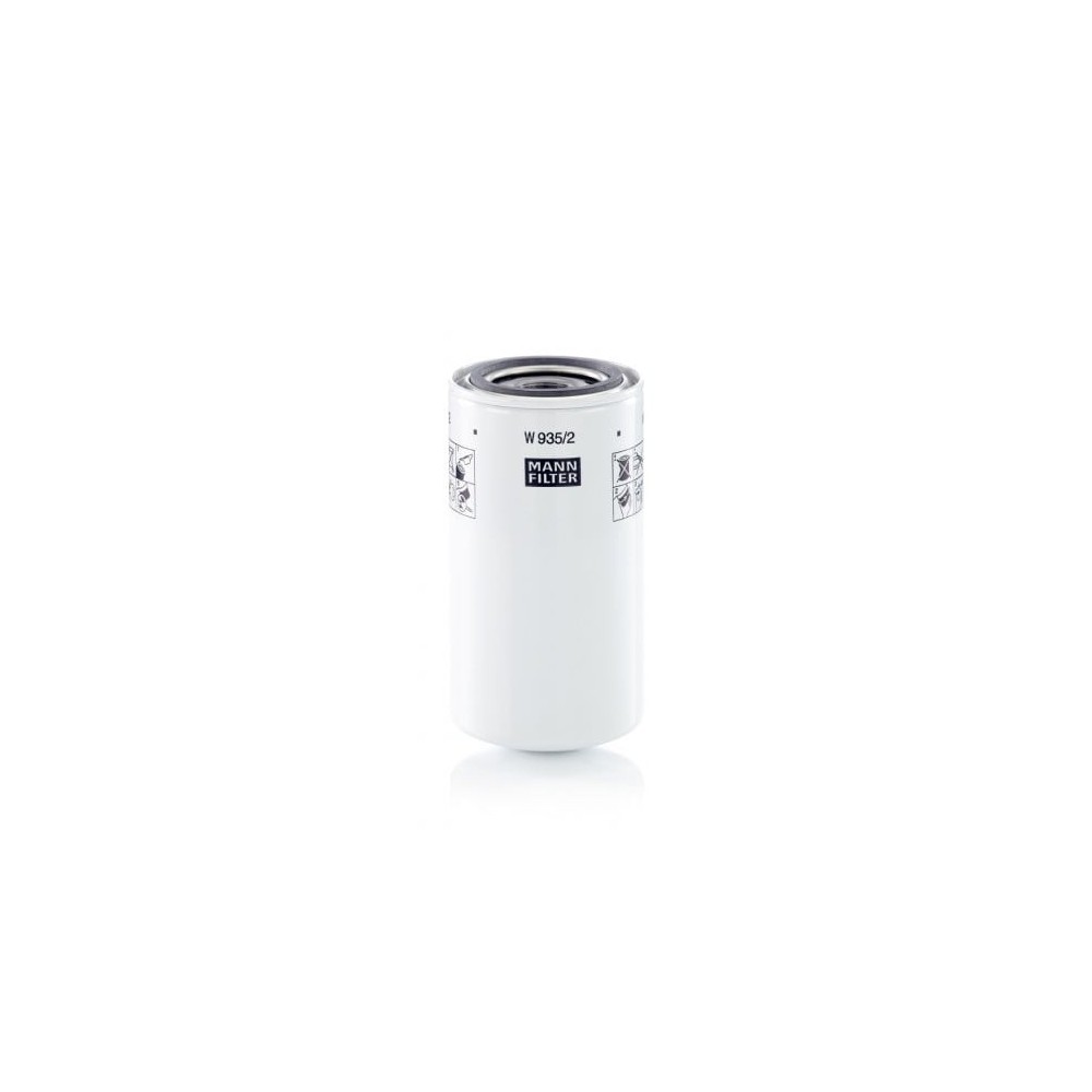 Filter, hüdraulilise tõstesüsteem MANN-FILTER W 935/2
