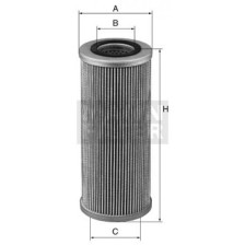 Filter, hüdraulilise tõstesüsteem MANN-FILTER HD 952/9
