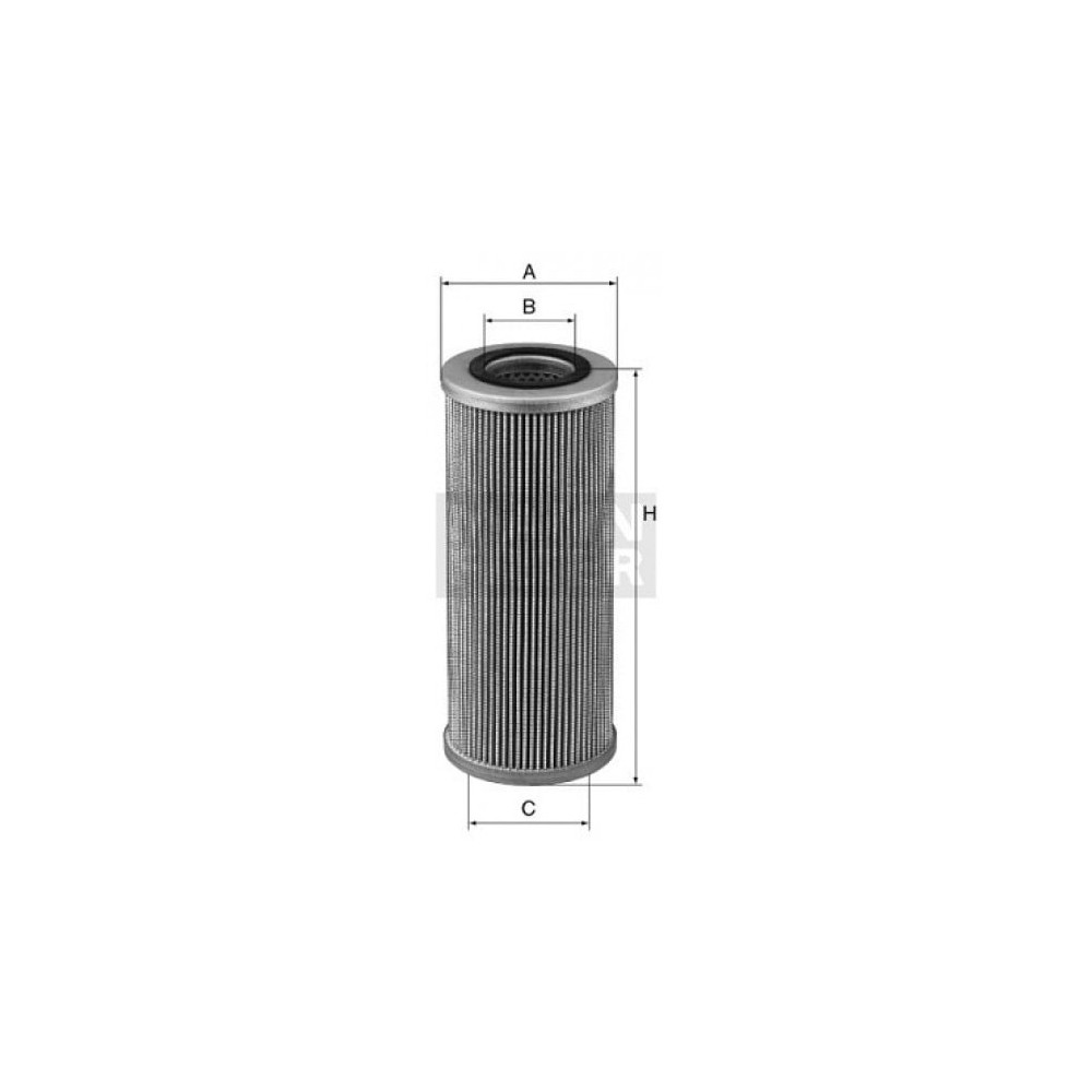 Filter, hüdraulilise tõstesüsteem MANN-FILTER HD 952/9