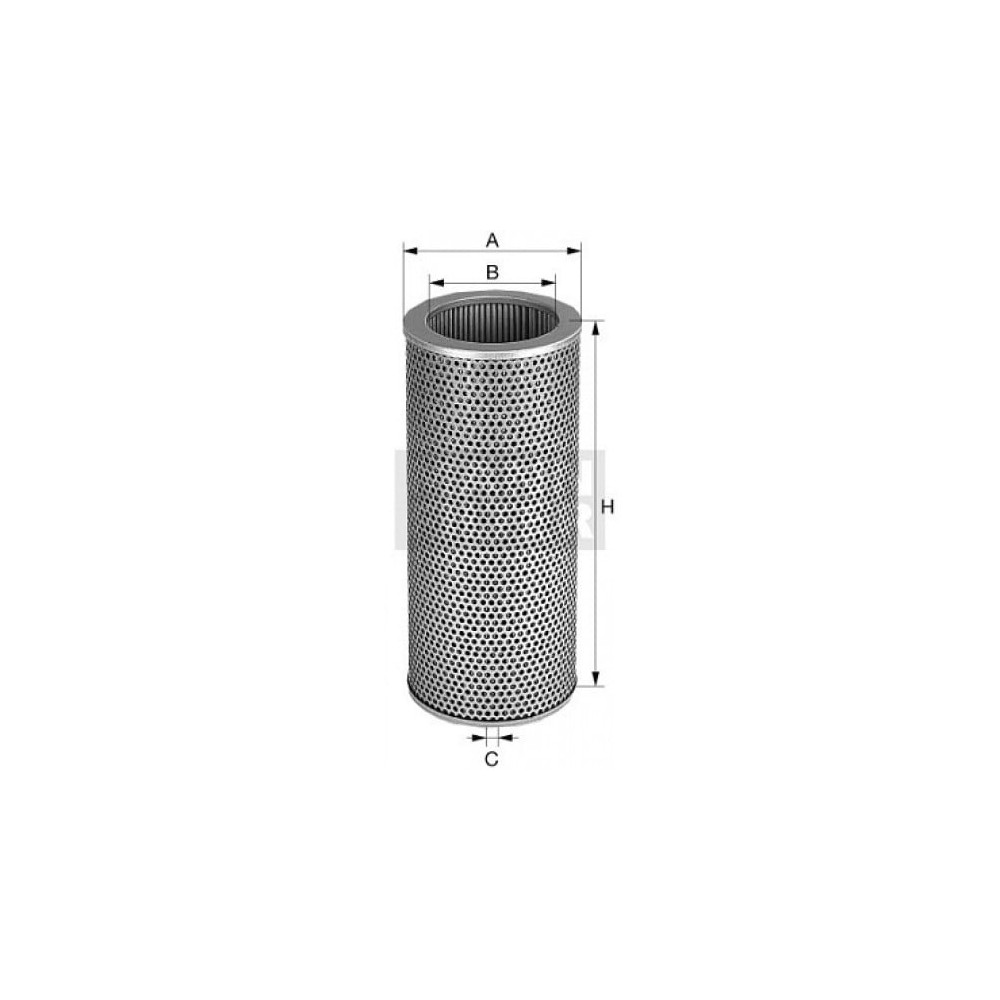 Hüdraulikafilter, automaatkäigukast MANN-FILTER HD 1060/2