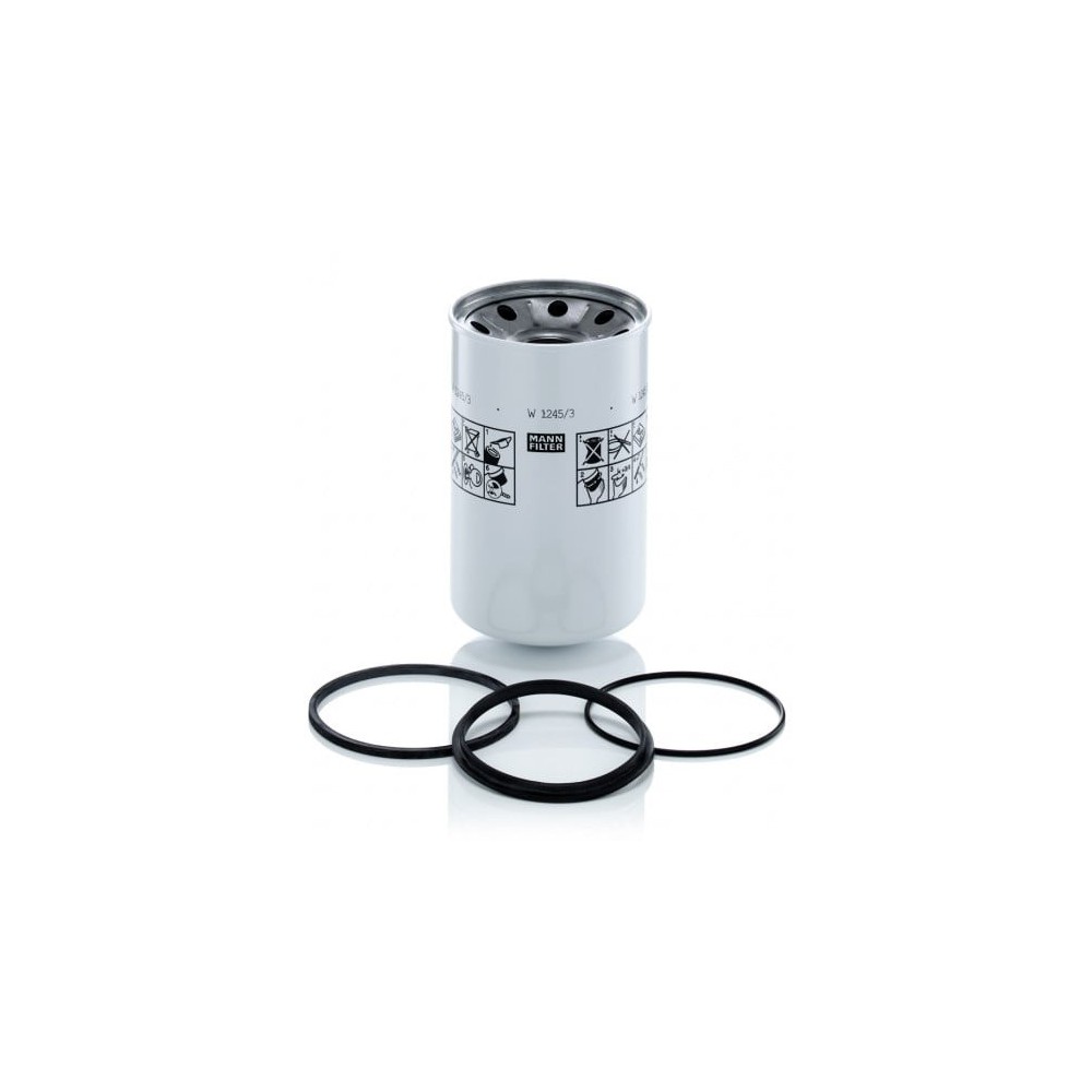 Filter, hüdraulilise tõstesüsteem MANN-FILTER W 1245/3 x