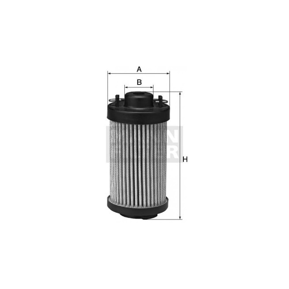 Filter, hüdraulilise tõstesüsteem MANN-FILTER HD 10 158/4