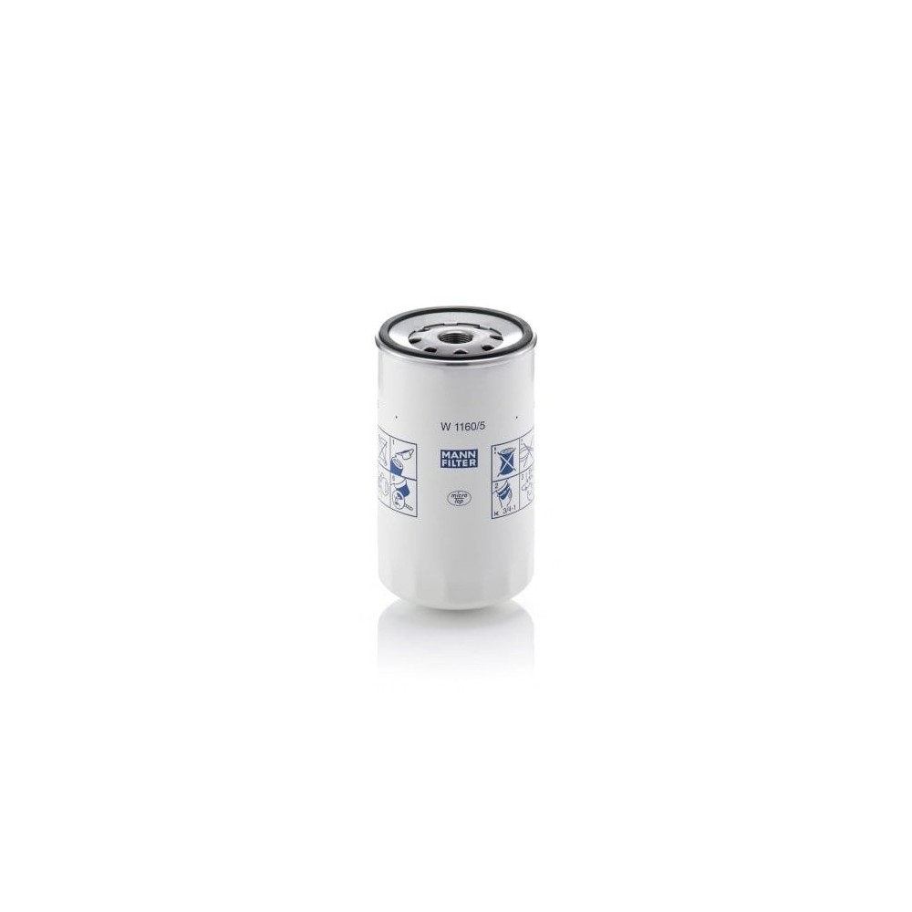 Õlifilter MANN-FILTER W 1160/5