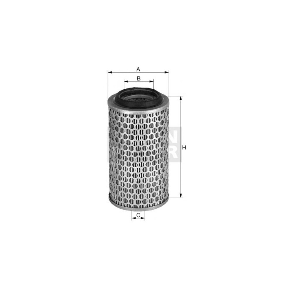 Õhufilter MANN-FILTER C 36 1142