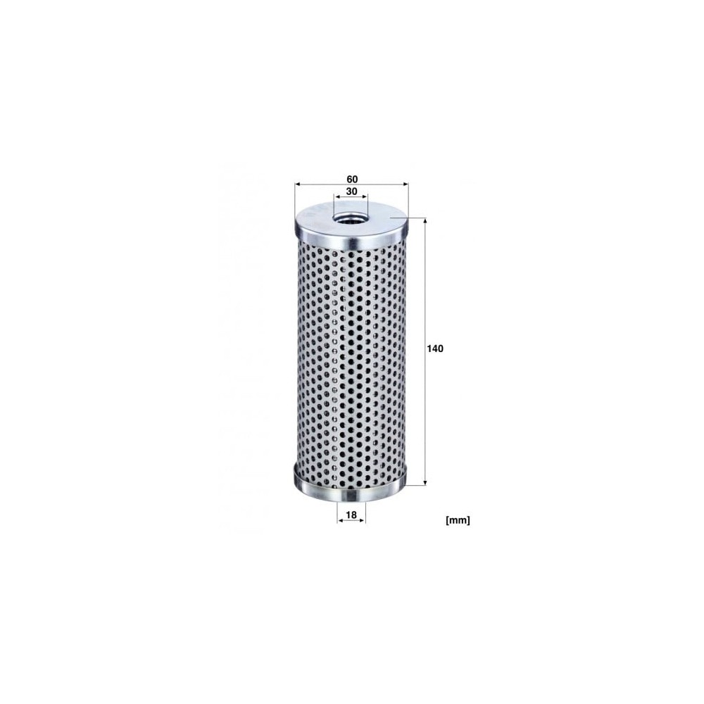 Filtrs, hidropacēlāja sistēma MANN-FILTER H 6008
